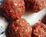 Foto del paso 7 de la receta: Albóndigas de carne  y queso en salsa 🍴