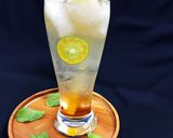 Hình bước làm 2 của món Trái Vải Soda Siro Đào