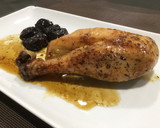 Foto del paso 4 de la receta: Pollo asado con ciruelas a baja temperatura
