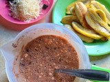 Dadar Gulung Pisang Coklat