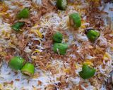 A picture of step 4 of Pilao Biryani.