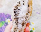 Hình bước làm 4 của món Bánh tráng dừa mạch nha