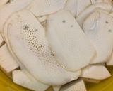 Hình bước làm 1 của món Chả giò trong,ngoài sake