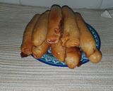 Foto del paso 6 de la receta: Salchichas envueltas en masa fina.
