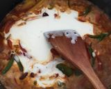 Tejszínes-sajtos-csirkés tagliatelle recept fázis 3 fotója