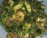 Foto langkah ke 7 dari resep Ayam goreng lado hijau.