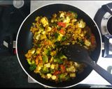A picture of step 1 of Quinoa Pulav.