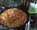 A picture of step 2 of Nutrela munchurian.