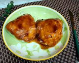 Hình bước làm 1 của món Má đùi gà xé chiên cơm