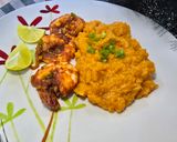 عکس مرحله 1 از دستور سیب‌زمینی شیرین (سوئیت پوتیتو) پنیری با میگو