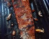 Foto del paso 14 de la receta: Costillas de cerdo en salsa a base de cola y pola, con tomates rellenos de guacamole