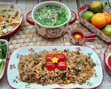 Hình bước làm 7 của món Bữa ăn đổi vị với mì xào và cơm chiên