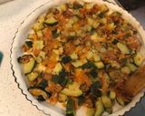 Foto del paso 3 de la receta: Quiche de zapallitos y zanahoria