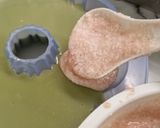 Foto langkah ke 8 dari resep Puding Matcha Semangka Edible Flower.