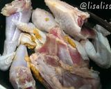 Foto langkah ke 3 dari resep Ayam Kampung Cabe Hijau versi Pakai Santan / Itiak Lado Mudo Padang.
