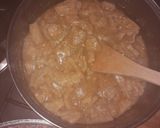 A picture of step 2 of Chicharrón in Salsa, Ready in 20 Minutes.