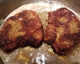 A picture of step 8 of Jager-Schnitzel.
