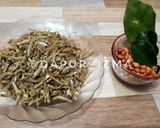 Foto langkah ke 1 dari resep Sambal Teri Kacang Pedas.