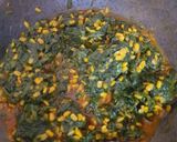 पालक मुग डाळ भाजी (palak moong daal bhaji recipe in marathi) रेसिपी स्टेप 4 फोटो