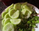 কিউকামবার মিন্ট লেমোনেড(Cucumber mint Lemonade recipe in Bengali) রেসিপি ধাপ - 1 ছবি