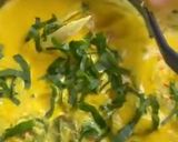 Gambar langkah 6 resipi Ikan Haruan Pucuk Mulberi Masak Lemak Cili Api.