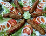 A picture of step 7 of Soya Seek Kababs.