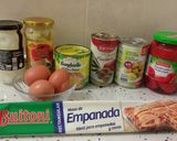 Foto del paso 2 de la receta Empanada vegetariana con bambú y pasas