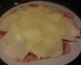 Foto del paso 3 de la receta: Tarta de jamón, queso y tomate