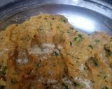 A picture of step 3 of Tandoori Chicken cutlets.