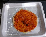 A picture of step 2 of Bhakhri Pizza.