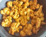 A picture of step 1 of Tandoori gobhi.