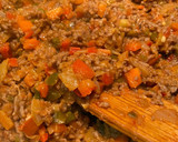 Foto del paso 3 de la receta: Berenjenas rellenas de carne y verduras