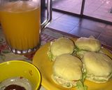Foto del paso 4 de la receta: Sanguchitos de pollo con lechuga y mayonesa ⛱️☀️🥤