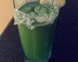 A picture of step 3 of Mint colada.