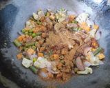 A picture of step 3 of Veg Dum biryani.