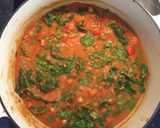 A picture of step 6 of Sweet potato peanut curry.
