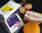 Hình bước làm 1 của món Bánh quy cam (orange cream cheese cookies)