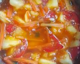 Foto langkah ke 6 dari resep Ayam Nanas Asam Manis.