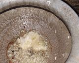A picture of step 5 of Palak kofta curry.