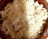 A picture of step 4 of My Cherry Crisp Crumble.