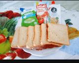 A picture of step 1 of Healthy tasty vegetable club sandwich.
