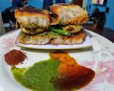 A picture of step 15 of Vada pav (from scratch).