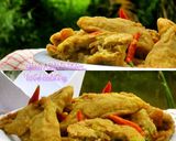 Foto langkah ke 5 dari resep Tempe Tepung Ungkep Krispi nan Gurihh.