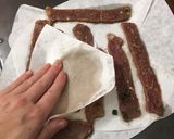 A picture of step 3 of Dr. Pepper Jalapeño Beef Jerky.