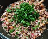 Φωτογραφία βήματος 4 της συνταγής Σαλάτα με quinoa πολύχρωμη