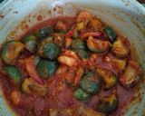Foto langkah ke 3 dari resep Balado Terong Bulat dan Udang.