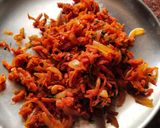 A picture of step 4 of Carrot-Onion Potli.