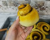 عکس مرحله 8 از دستور 🥐 رول دارچینی فوق العاده نرم و پنبه ای