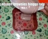 Foto langkah ke 2 dari resep Brownis cokolatos.