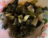 รูปขั้นตอนการทำที่ 1 ของ ผัดผักกาดดองใส่ไข่วุ้นเส้น
